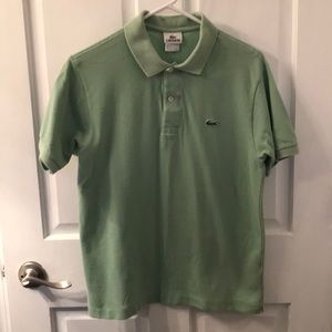 Lacoste spring green polo
